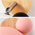 Applique FlashMouse | Tête pivotante, bois et alu