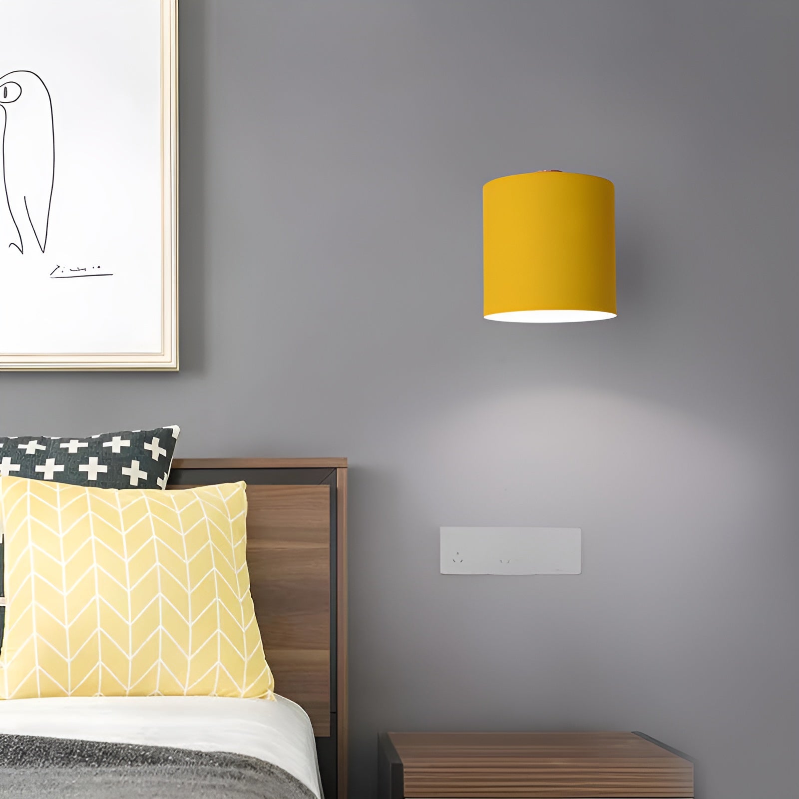 Applique orientable NordicGlow | Design scandinave pastel