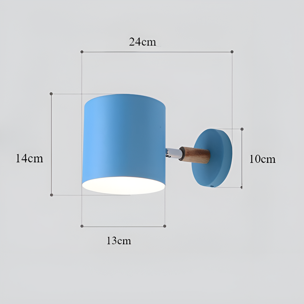 Applique orientable NordicGlow | Design scandinave pastel