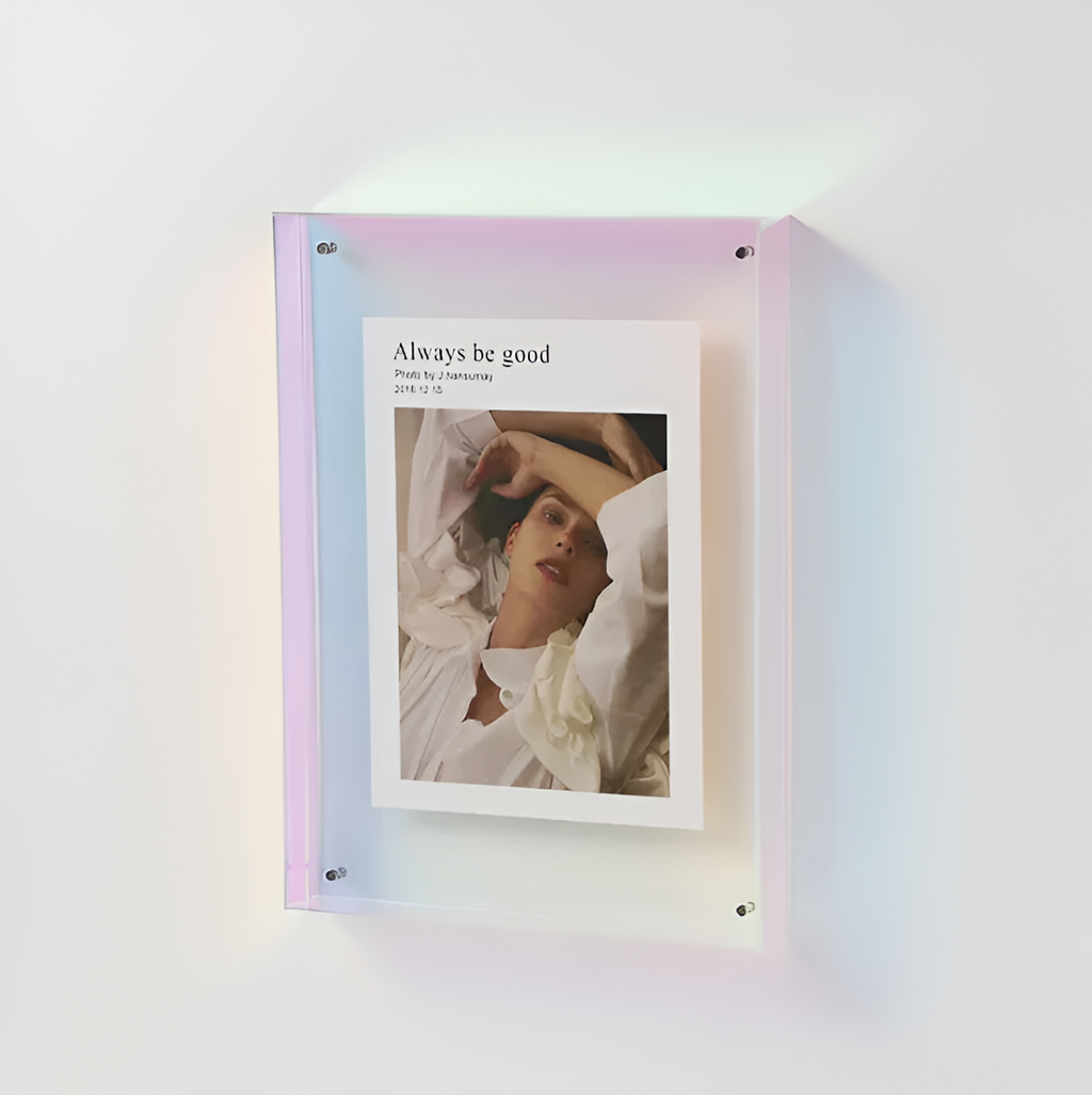 Cadre photo en acrylique | Effet flottant, 4 formats