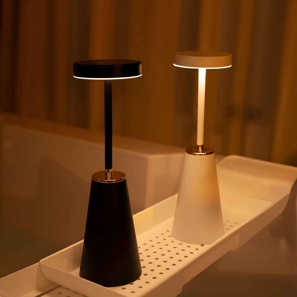 Lampe à poser Sleek | Sans fil, tactile, rechargeable