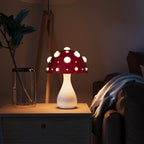 Lampe à poser champignon LED | Amanite moderne, 2 tailles