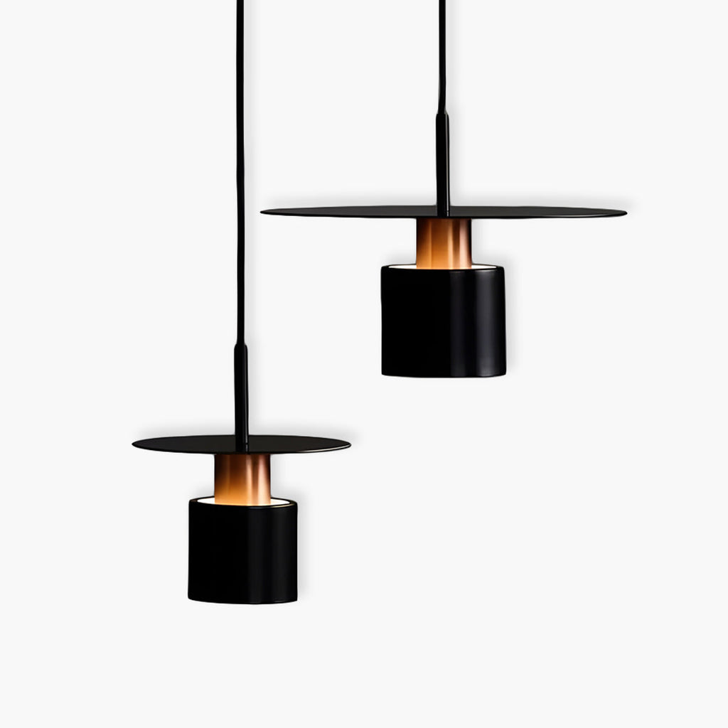 Suspension JET | Cylindre minimaliste en métal, 2 tailles
