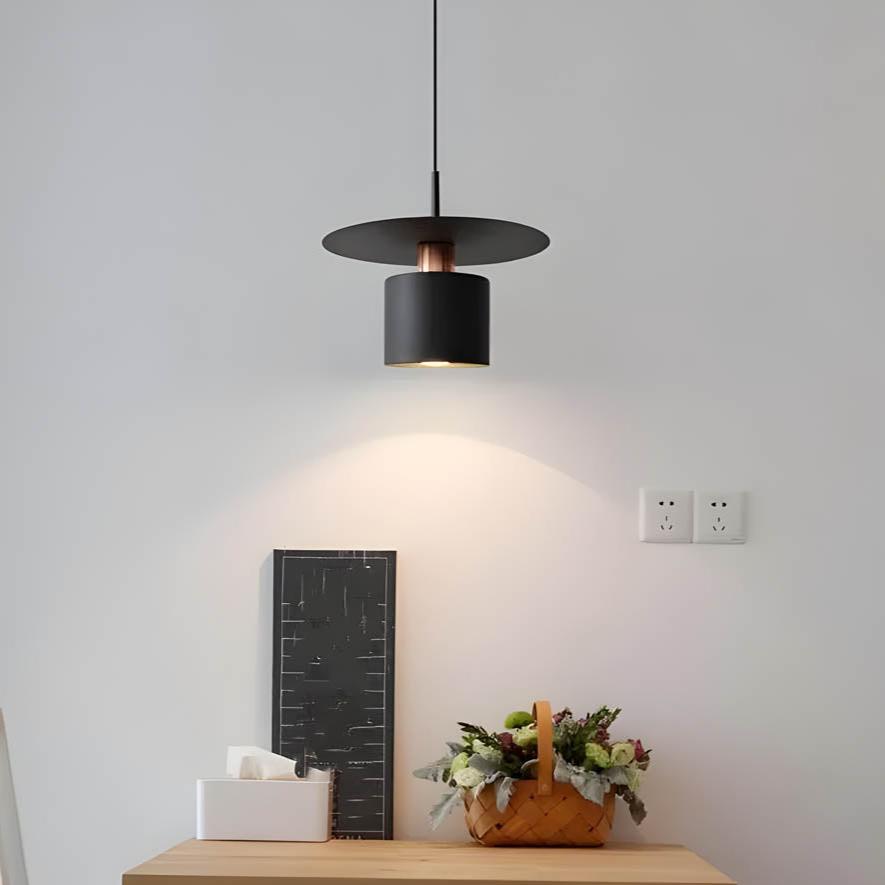 Suspension JET | Cylindre minimaliste en métal, 2 tailles