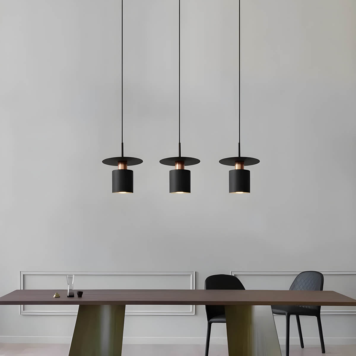 Suspension JET | Cylindre minimaliste en métal, 2 tailles