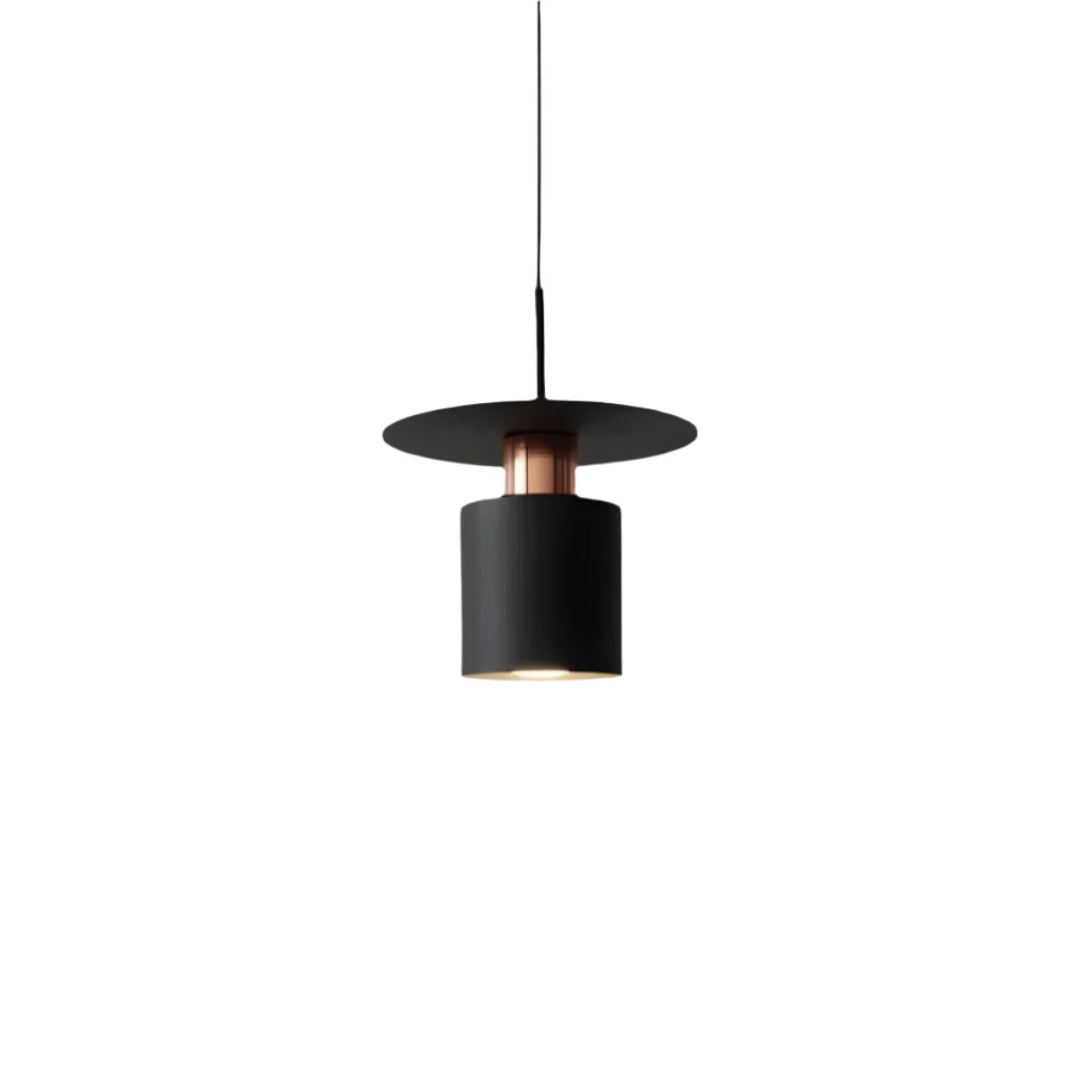 Suspension JET | Cylindre minimaliste en métal, 2 tailles