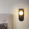 Applique murale scandinave | Verre dépoli, 2 coloris