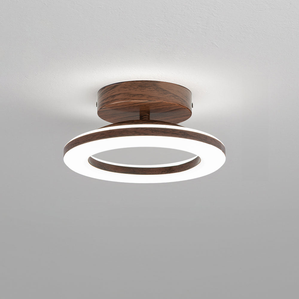 Plafonnier LED rond en acrylique | Ø 20 ou 30 cm, couloir