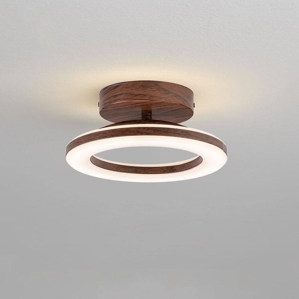 Plafonnier LED rond en acrylique | Ø 20 ou 30 cm, couloir