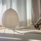 Lampe à poser en papier de riz | Style japonais zen