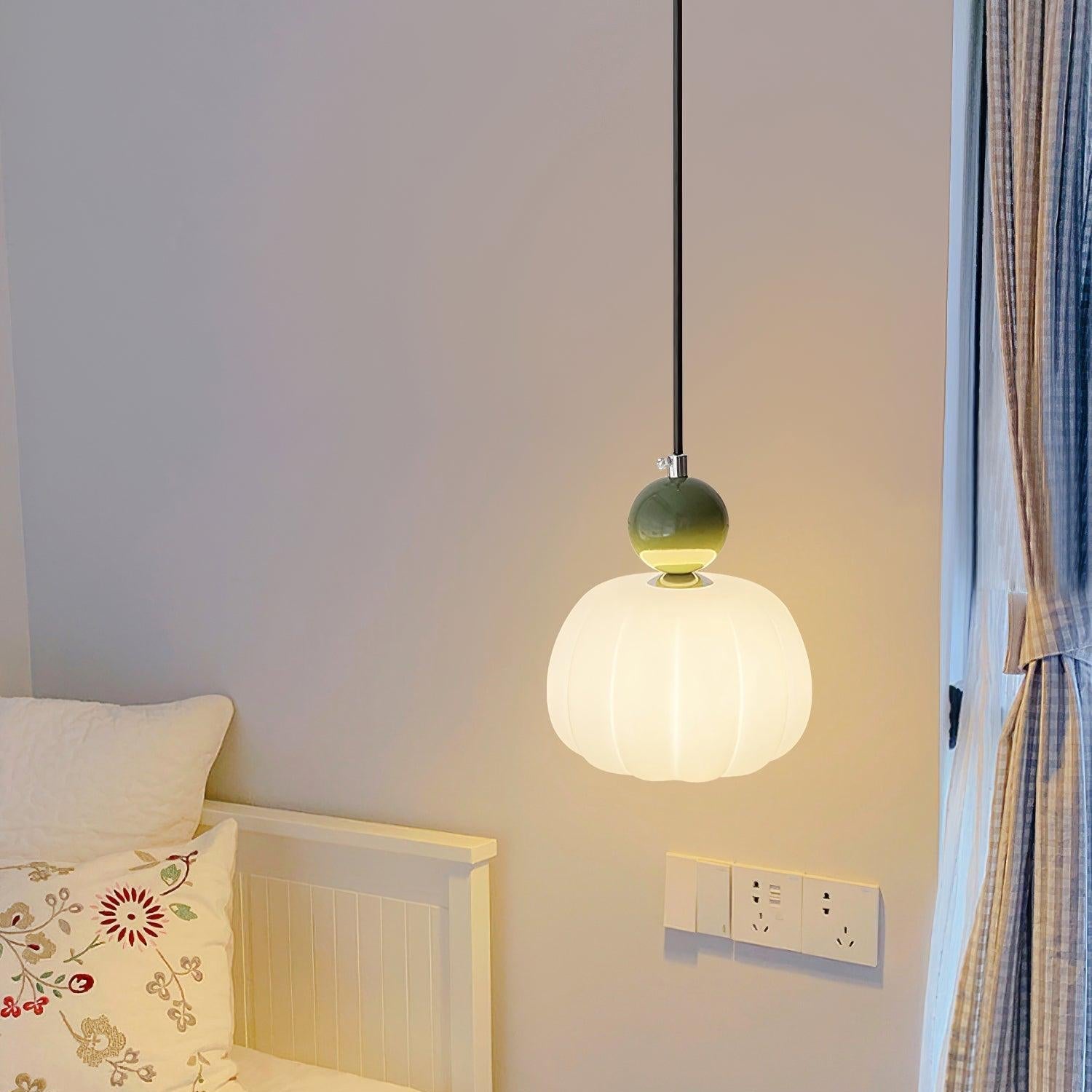 Suspension Yedra | Forme organique en acrylique, Ø 14 cm