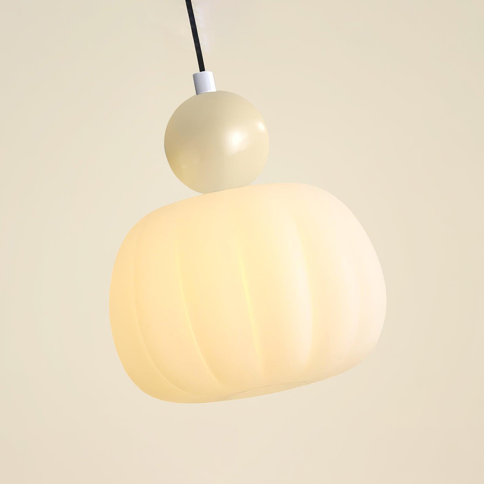 Suspension Yedra | Forme organique en acrylique, Ø 14 cm