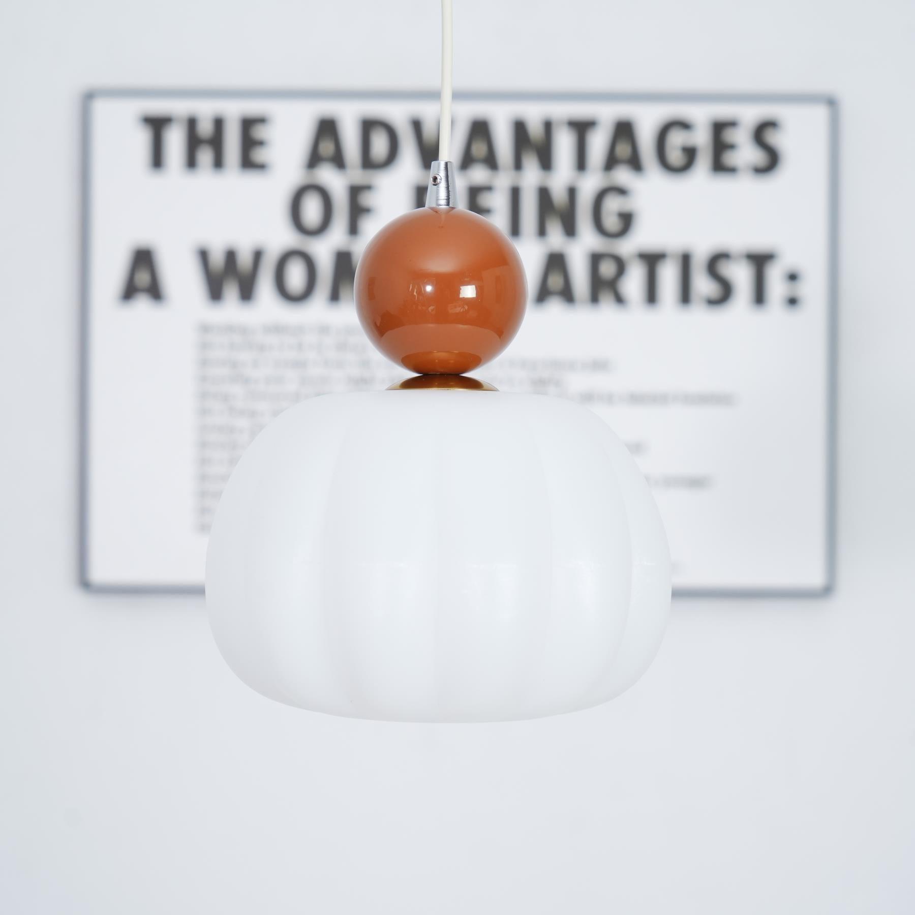 Suspension Yedra | Forme organique en acrylique, Ø 14 cm