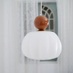 Suspension Yedra | Forme organique en acrylique, Ø 14 cm