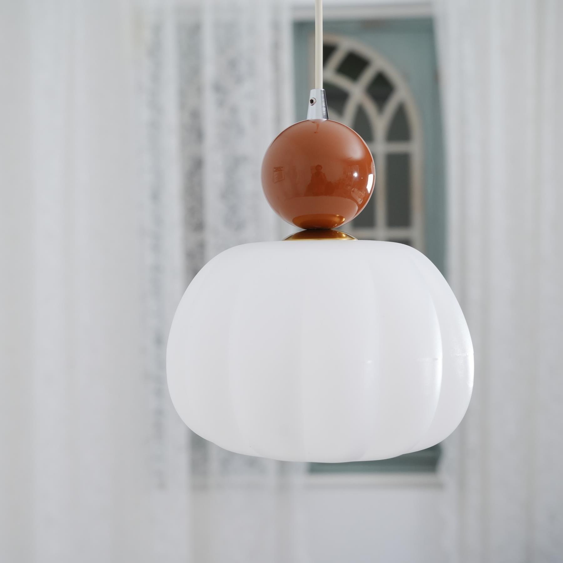 Suspension Yedra | Forme organique en acrylique, Ø 14 cm