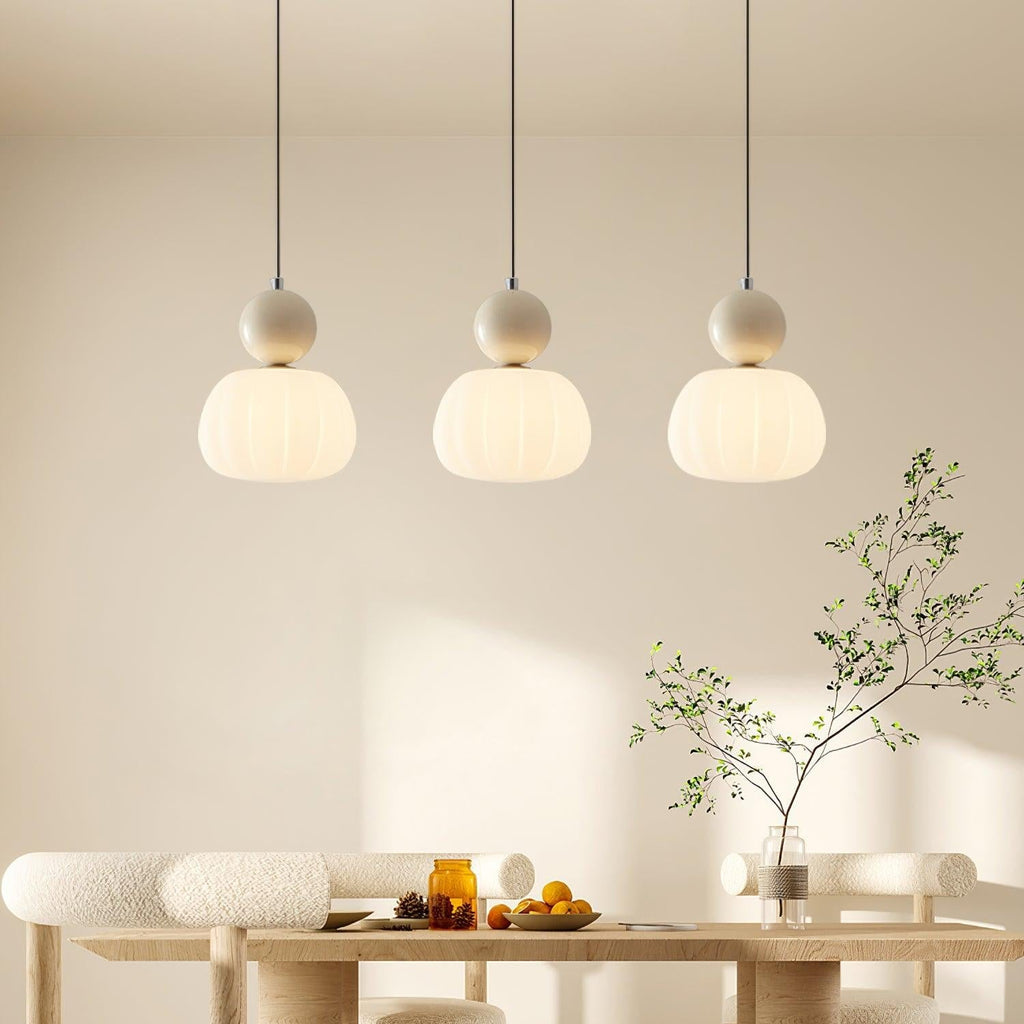 Suspension Yedra | Forme organique en acrylique, Ø 14 cm
