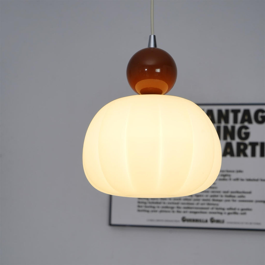 Suspension Yedra | Forme organique en acrylique, Ø 14 cm