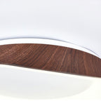 Plafonnier nordique effet bois | LED intégrée, Ø 40 ou Ø 50 cm