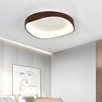 Plafonnier nordique effet bois | LED intégrée, Ø 40 ou Ø 50 cm