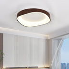 Plafonnier nordique effet bois | LED intégrée, Ø 40 ou Ø 50 cm