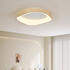 Plafonnier nordique effet bois | LED intégrée, Ø 40 ou Ø 50 cm