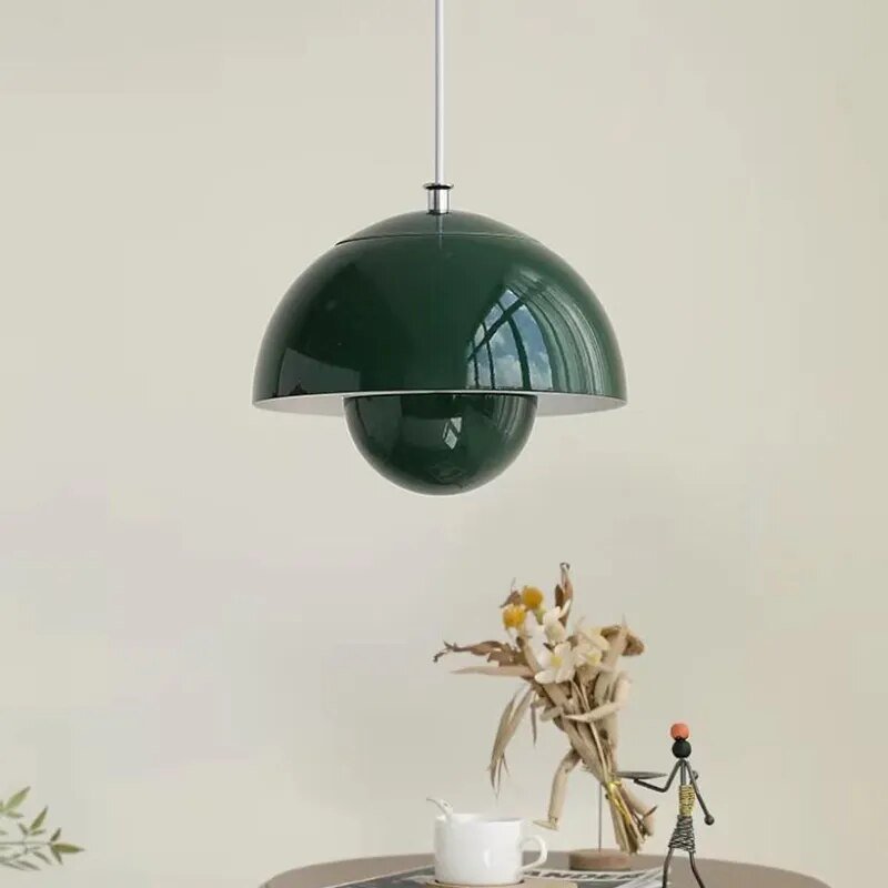 Suspension LED scandinave | Bouton de fleur, Ø 25 cm