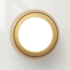 Plafonnier June en verre rétro | LED 12W, Ø 20 cm