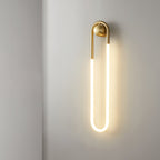 Applique murale LED laiton et noir | 45 ou 75 cm