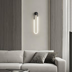 Applique murale LED laiton et noir | 45 ou 75 cm