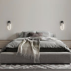 Applique murale LED laiton et noir | 45 ou 75 cm