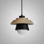 Suspension nordique en bois | Teintes macaron, 5 coloris
