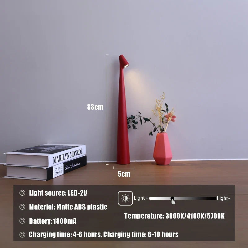 Glowora | Lampe à poser LED rechargeable et tactile