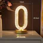 Stellora | Veilleuse LED cristal 3D rechargeable et tactile