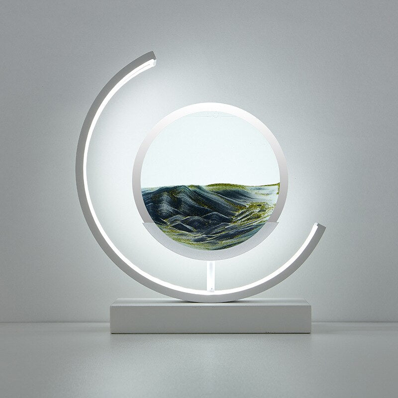 Sandlight | Lampe à poser LED à sable mouvant, 5 coloris