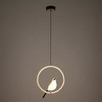 Suspension Magpie | Oiseau LED nordique, 5 modèles