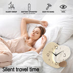 TempoStone | Horloge murale quartz silencieux, 3 tailles