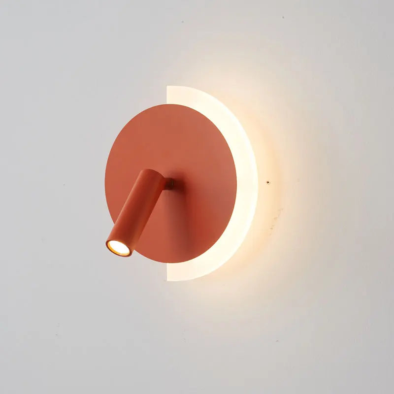 Applique LunaSpot | Anneau LED et spot de lecture