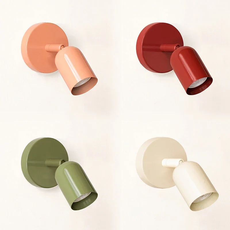 Applique murale Macaron NordicLuxe | Orientable, 4 teintes