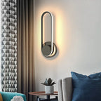 Applique LED orientable 330° | Aluminium noir, liseuse murale