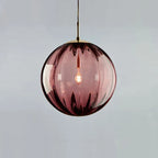 Suspension boule en verre | Nordique, Ø 15 ou 20 cm