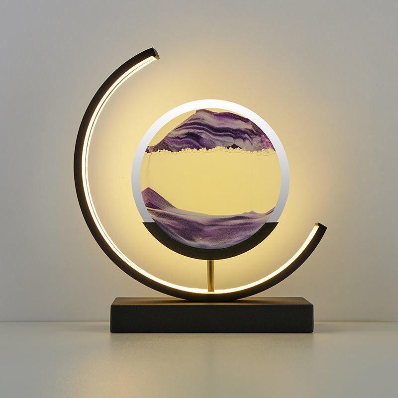 Sandlight | Lampe à poser LED à sable mouvant, 5 coloris