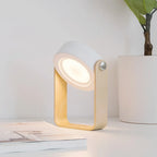 Lanterne nomade en bois | Lampe à poser pliante et rechargeable