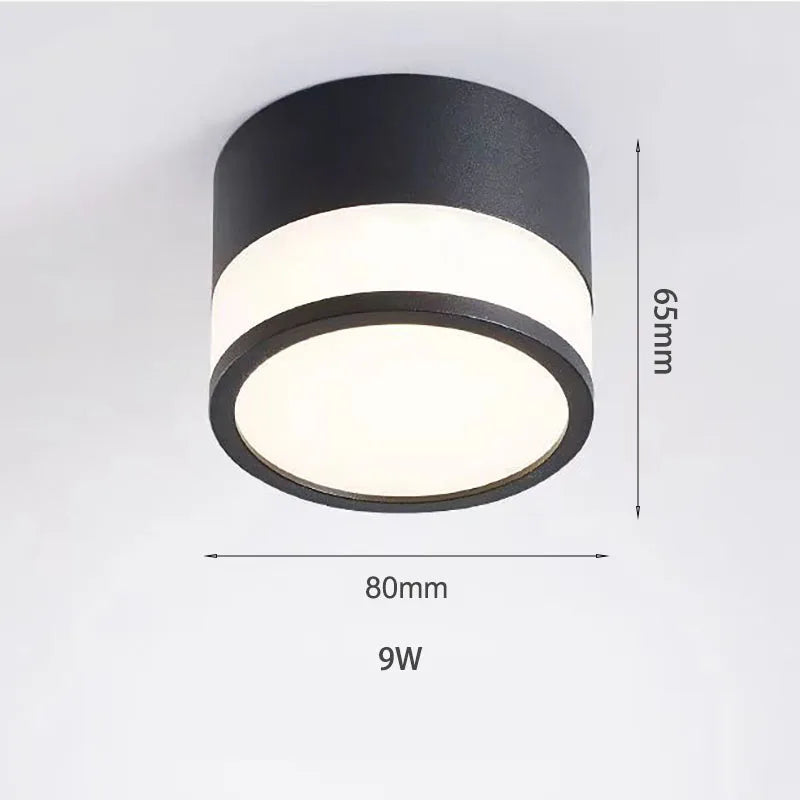 Spot LED nordique en saillie | Plafonnier 9 W ou 15 W