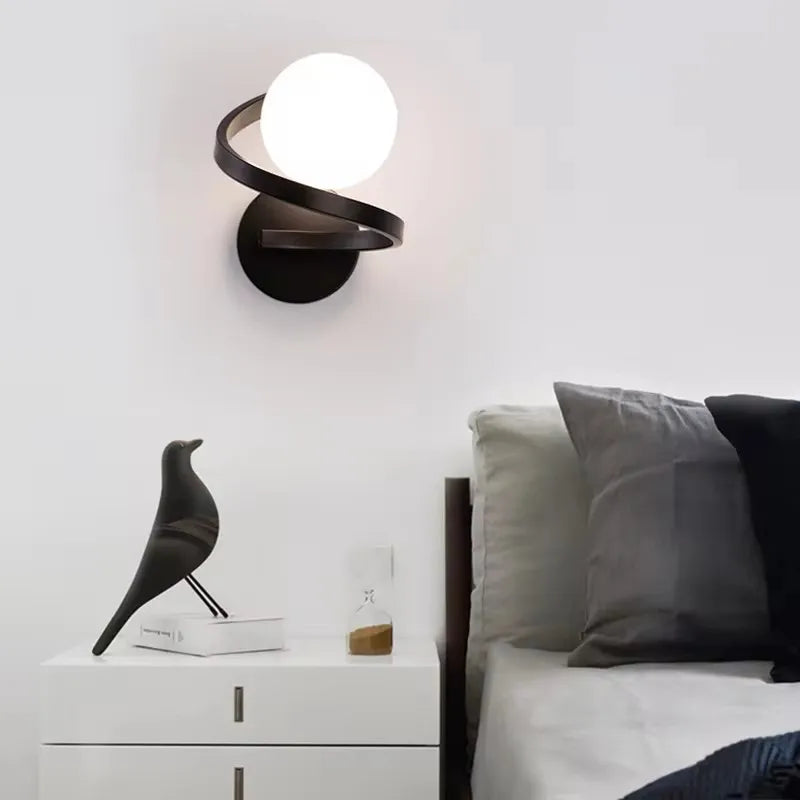 Applique Astra Spirale | LED 7 W, 1 ou 2 globes