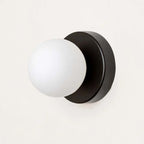 Applique murale LED Macaron | Verre coloré, Ø 12 cm