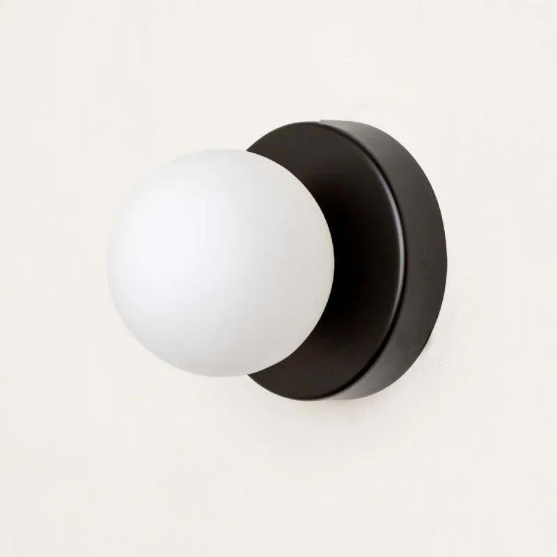 Applique murale LED Macaron | Verre coloré, Ø 12 cm