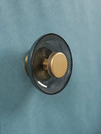 Applique disque en verre coloré | LED intégrée, Ø 17 cm