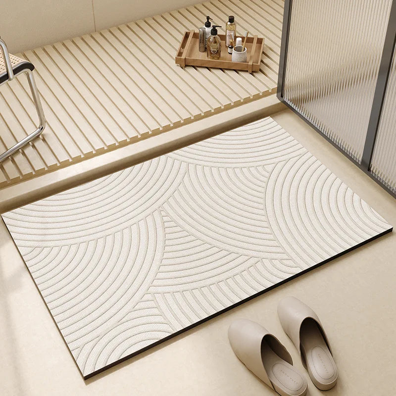 Tapis de bain super absorbant | Séchage rapide, 3 tailles