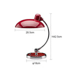 Lampe à poser ScandiArc | Métal courbé, H 42,5 cm