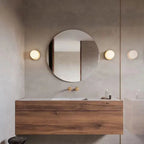 Applique murale globe en verre nordique | Ø 12 ou 15 cm